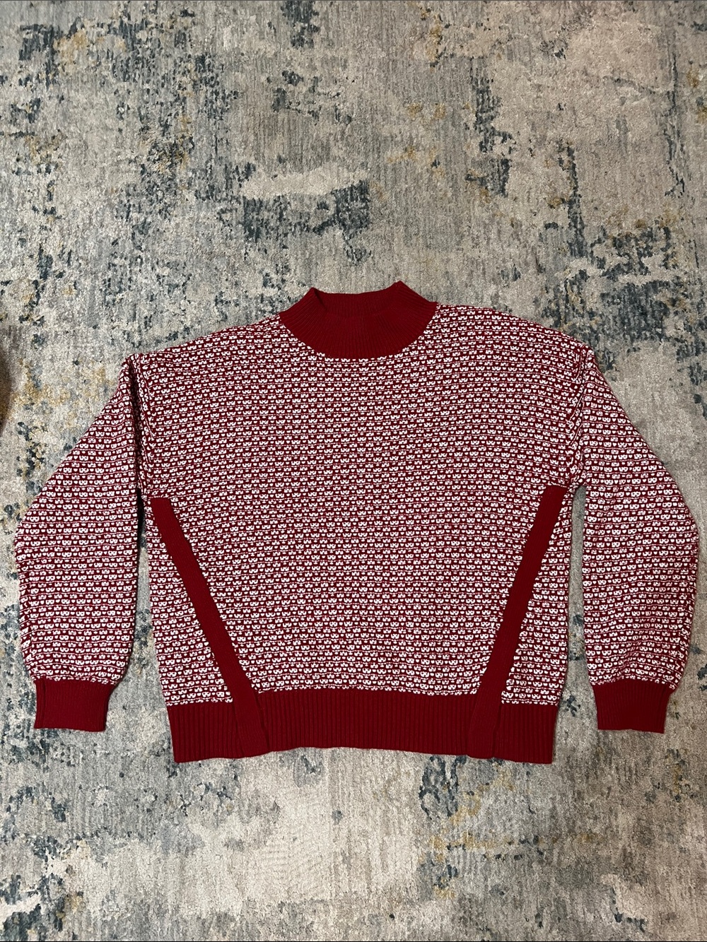 Loft SZ L Mockneck Sweater